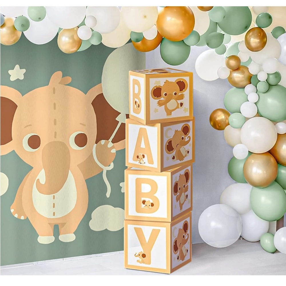 💜5/$25 New Baby Blocks Decor